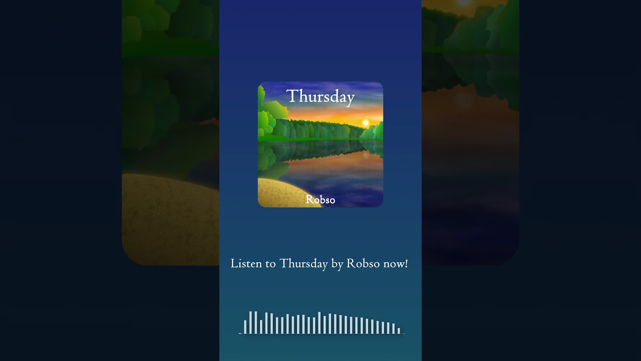 Watch Robso - Thursday - out now! #music #edm #electronicmusic on YouTube Watch Robso - Thursday - out now! #music #edm #electronicmusic on YouTube