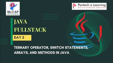 Day   5 - Ternary operator, switch statement, Arrays, and Methods in Java.