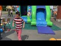 Playing in the Spring Castle