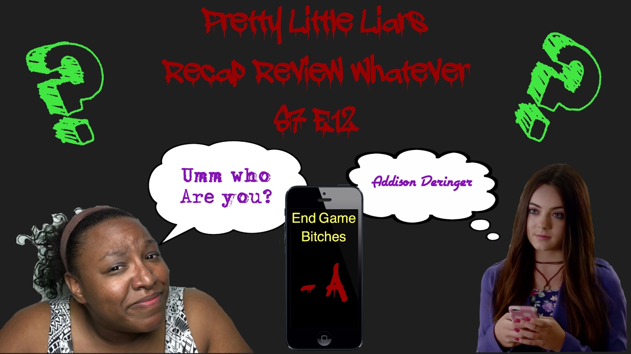Pretty Little Liars Addison is A.D. S7 E12 YouTube