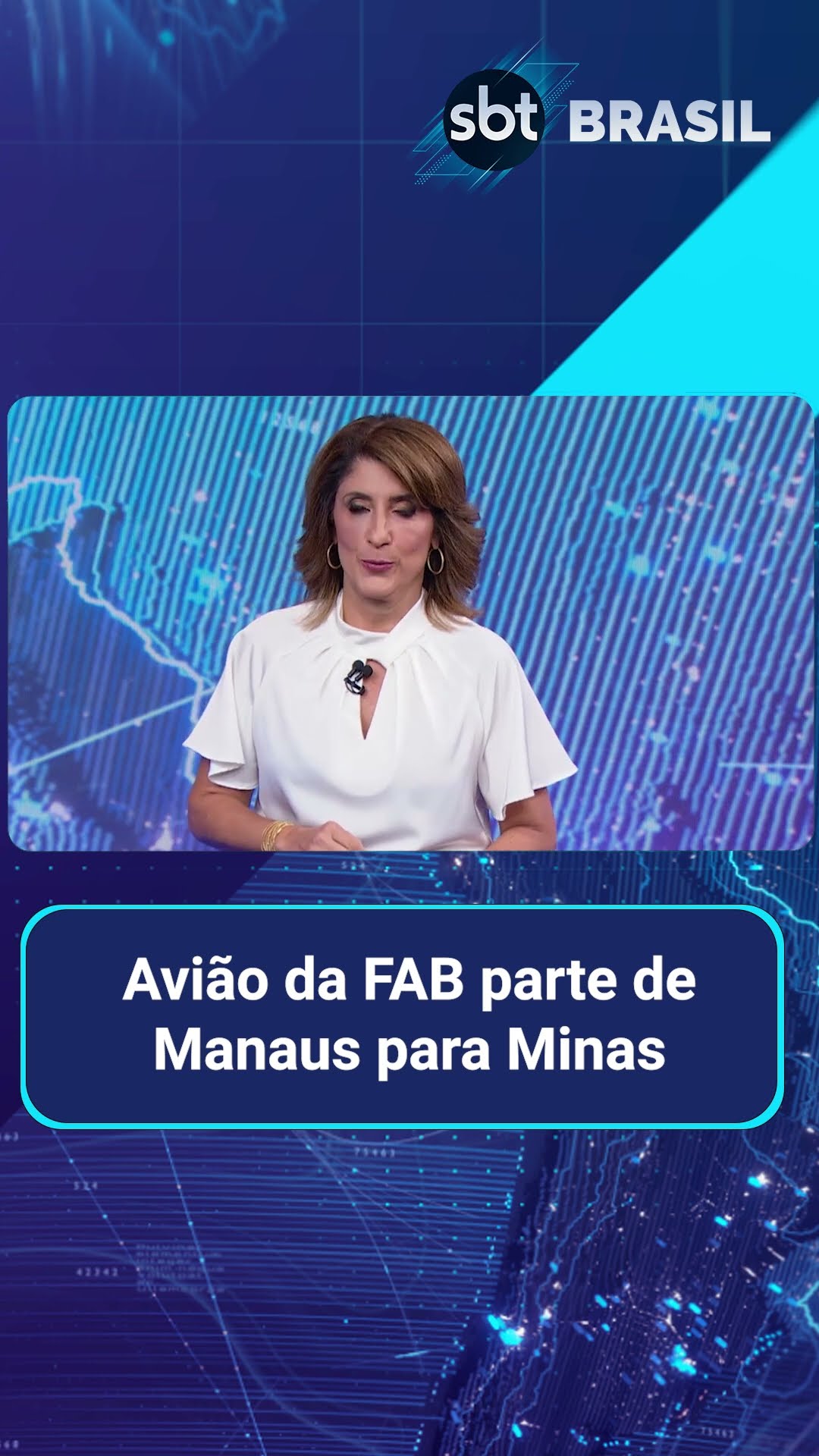 Avião da FAB parte de Manaus para Minas | SBT Brasil (25/01/25)