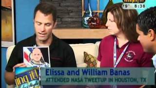tweets in space