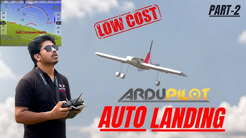 Fixed Wing Drone Auto-Landing | Mission Planner | Aerial Target Drone