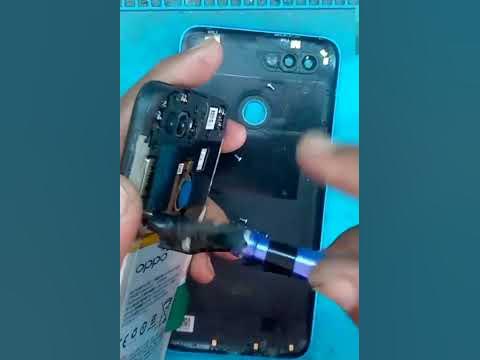 cara membuka casing hp oppo A12 - YouTube