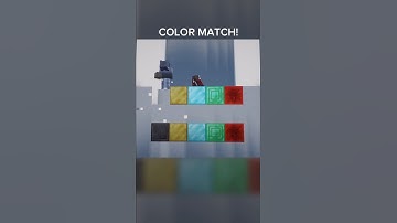 Match the COLORS… or ELSE!! #shorts #funny #minecraftchallenges