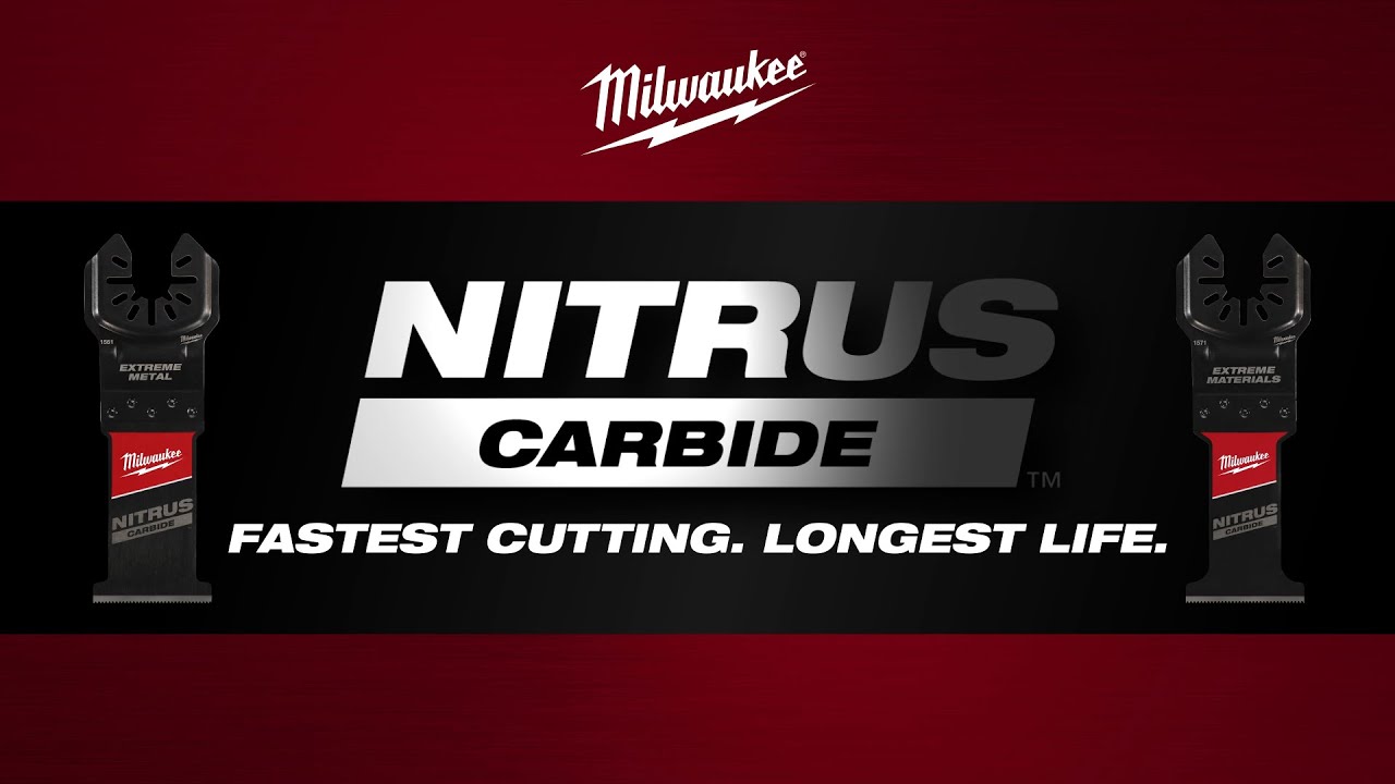 NITRUS CARBIDE™ Oscillating Multi-Tool Blades