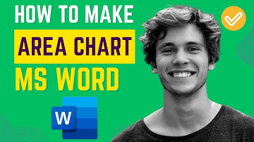 How to Create Area Chart in MS Word | Step-by-Step Tutorial