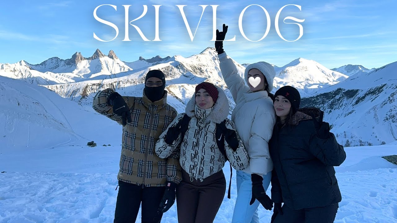 J'amène mes soeurs au SKI pour la première fois !!❄️🎿😂