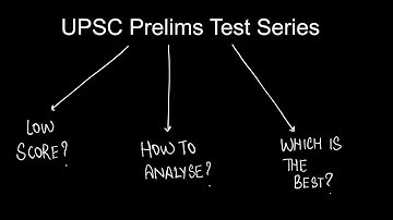 UPSC Prelims Test Series : The Most *Effective* Analysis Method