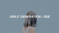 Girls' Generation (ì†Œë…€ì‹œëŒ€) - 'GEE' Easy Lyrics  - Durasi: 3:21. 