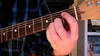 How To Play the Ab7sus4 Chord On Guitar A flat 7th suspended 4th
