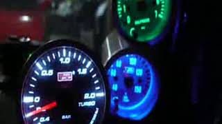 オートゲージ　油圧・油温計　色変え機能つき のコピー