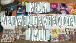 MEGA Anime Convention Haul | Summer 2019