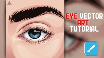 How To Make Vector Eye || Infinite Design || Android || #tutorial