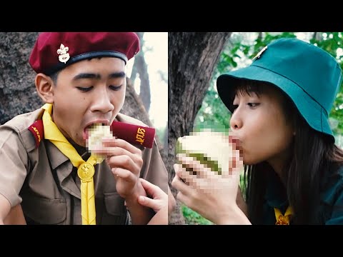 หาอาหารในป่า ลูกเสือ เนตรนารี เอาตัวรอด ค่ายหรรษา Ep.5 | โรงเรียนหรรษา SS3 | พี่บัว ฟันแฟมิลี่