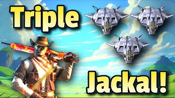 THREE JETS BREAK THE MAP 😱🤯 CODM, Battle Royale || Unique Jackal Gameplay || Broken and Overpowered