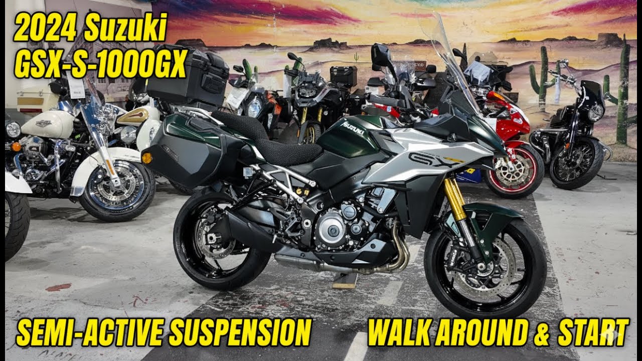 Обзор и запуск Suzuki GSX-S1000GX 2024 года! | Лучший спортивный кроссовер?
