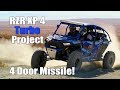 Polaris RZR XP 4 Turbo Upgrade Project Test Review,  4 Door Missile