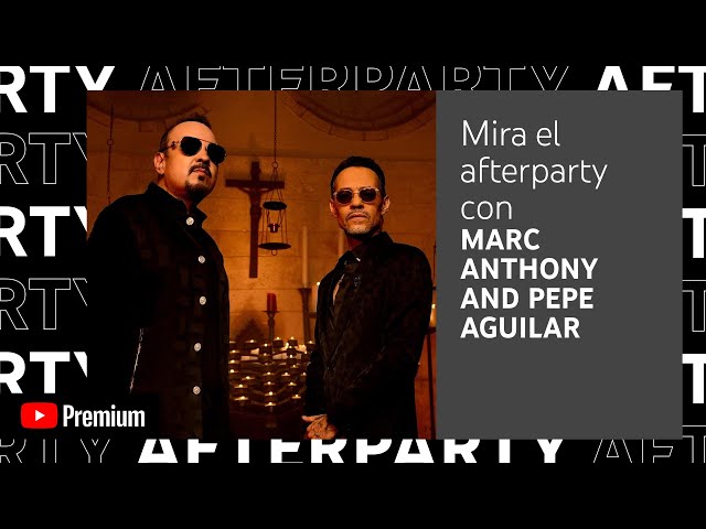 Marc Anthony u0026 Pepe Aguilar – Ojalá Te Duela (Exclusive YouTube Afterparty) class=