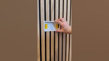 How to cut out sockets in timber wall panelling. @thewoodveneerhub