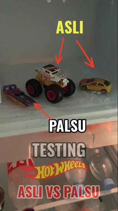 Hot Wheels Asli VS Palsu Color Shifter Test Dimasukin Kulkas, Gimana Hasilnya ?? #hotwheels