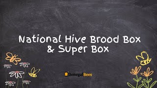 National Hive Brood & Super Box Assembly