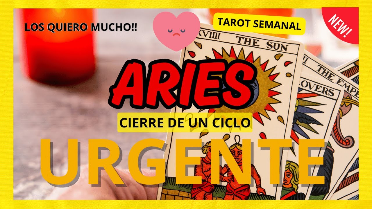ARIES ♈️ COMIWNZAS UNA NUEVA VIDA 💛 HAY UN AMOR 💘 PERO ALGUIEN TE ...