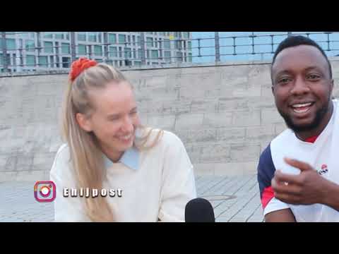 Do Germans understand Pidgin English || public interview || Ehi J Tv
