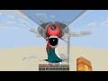 Running and Killing INCREDIBOX Sky PHASE 8 SPRUNKI in New PARKOUR MAP in Minecraft PE
