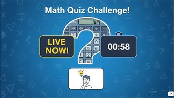 Join the math quiz livestream challenge now! Test your brain 🧠 only genius can solve it! 🇺🇸🇬🇧