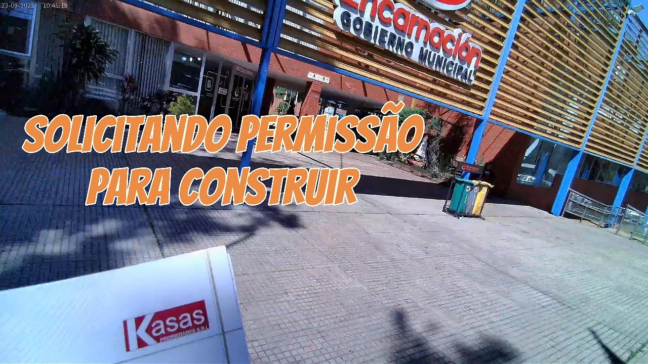 Solicitando permissão para construir, no Paraguai