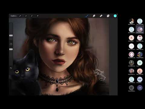 الورشة الأولى سلسلة ورش الرسم الرقمي احترف رسم البوتريه الرقمي
