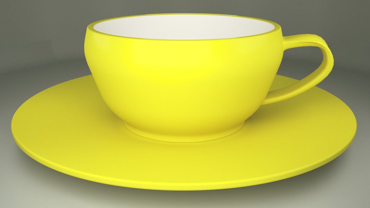 Cup _ 3ds Max Modeling Tutorial - YouTube