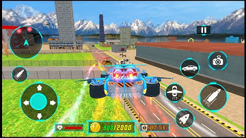 Dino Robot Car Transform Games - Android Gameplay #2