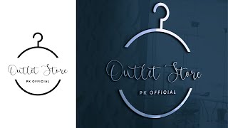 Outlet Store Logo | Clothing Brand Logo Design |  Adobe Illustrator Tutorial #tutorial