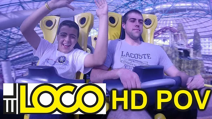 El Loco Adventuredome (HD POV) Roller Coaster - Circus Circus Las Vegas