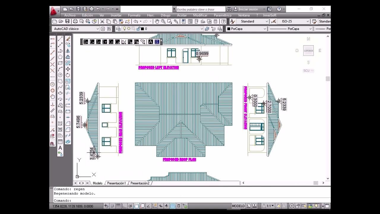 How to draw Auto ground level symbol mark in AutoCAD. Geometric