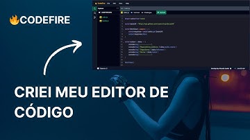 CRIEI MEU EDITOR DE CÓDIGO COM WEBCONTAINER