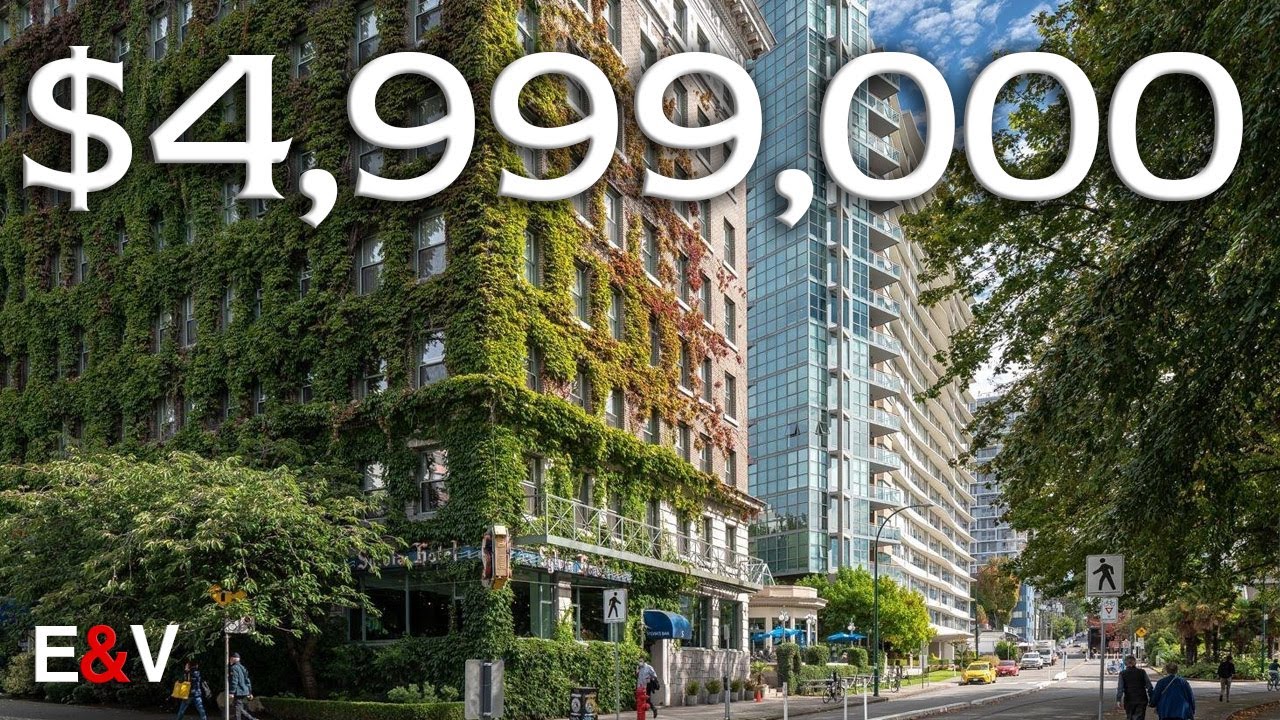 Внутри этой квартиры на пляже Ванкувера стоимостью 4,9 миллиона долларов | Экскурсия по роскошным...