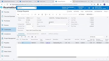 Acumatica Advanced Change Management