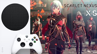 Scarlet Nexus Xbox Series S Геймплей 60 FPS