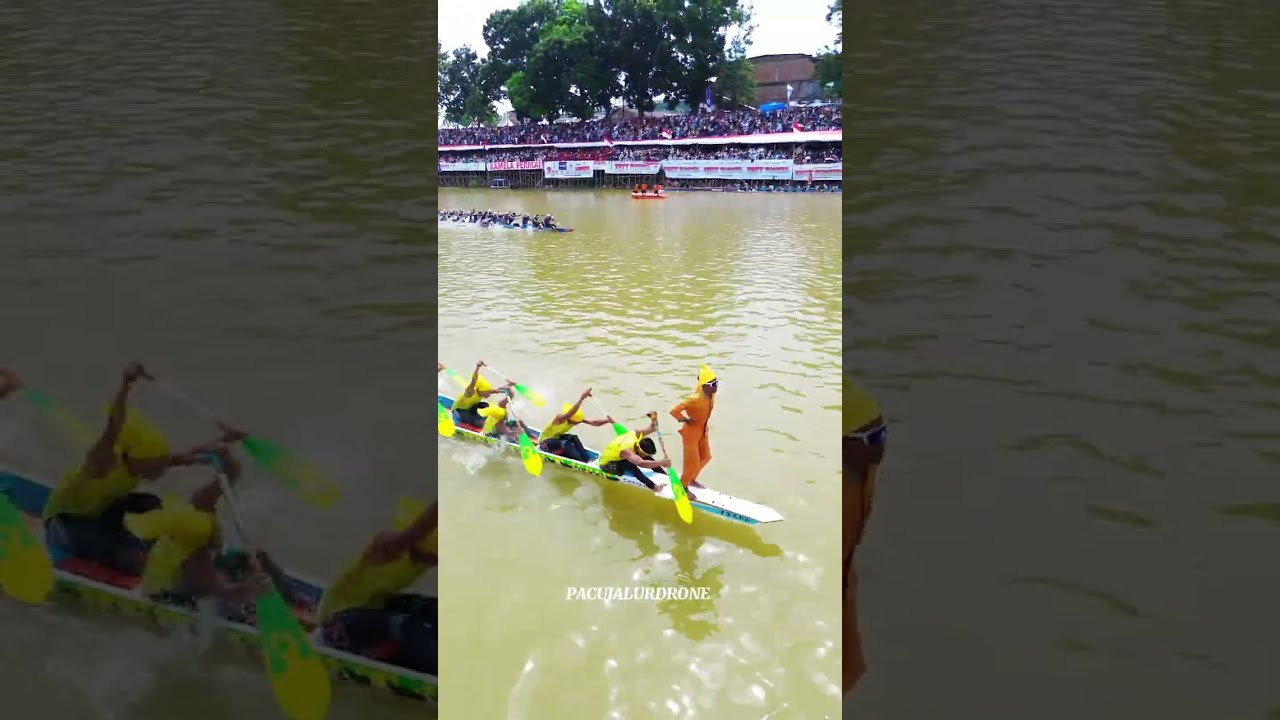 Thousands of people witnessed this festival. #boatrace #longboat #festival #pacujalurdrone #duet - youtube