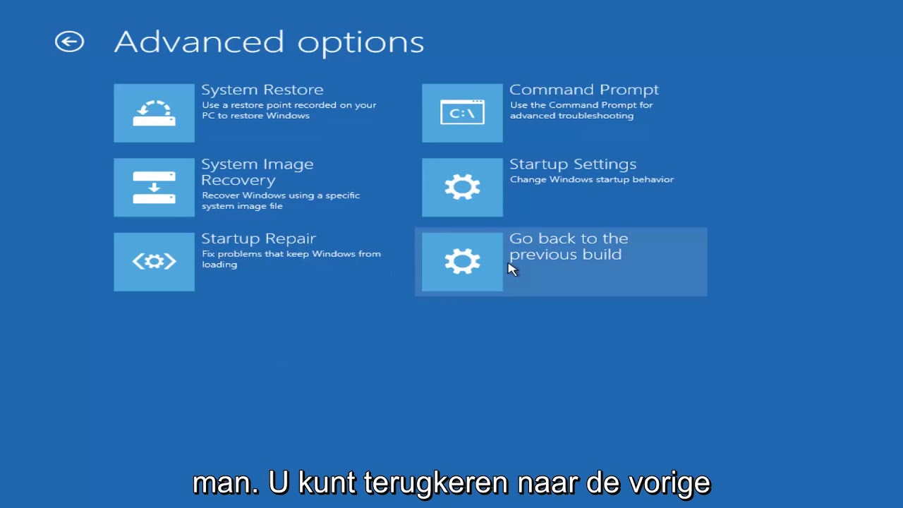 Windows 10 start niet op Fix Tutorial - YouTube Windows 10 Start Niet Op Fix Tutorial - Youtube