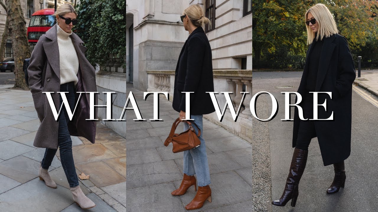 WHAT I WORE THIS WEEK | AUTUMN OUTFITS - YouTube