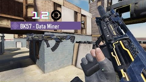 Dropping 12 kills with the BK57 - Data Miner on SnD| CODM