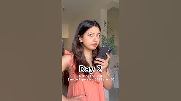 Day 2 ✅ Making The Best Sample Papers for CBSE Class 10 #cbse #strategy #boardexam #socialscience