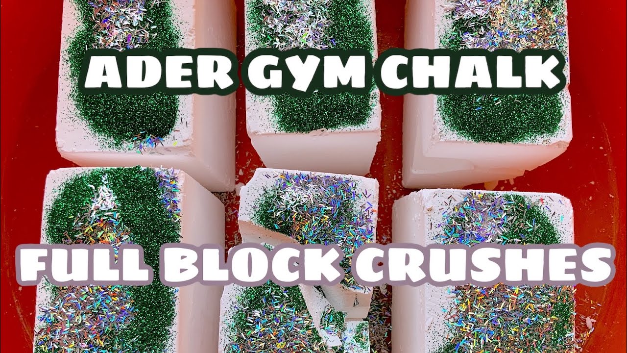 FRESH ADER GYM CHALK BLOCKS + FULL BLOCK CRUSHES ONLY YouTube