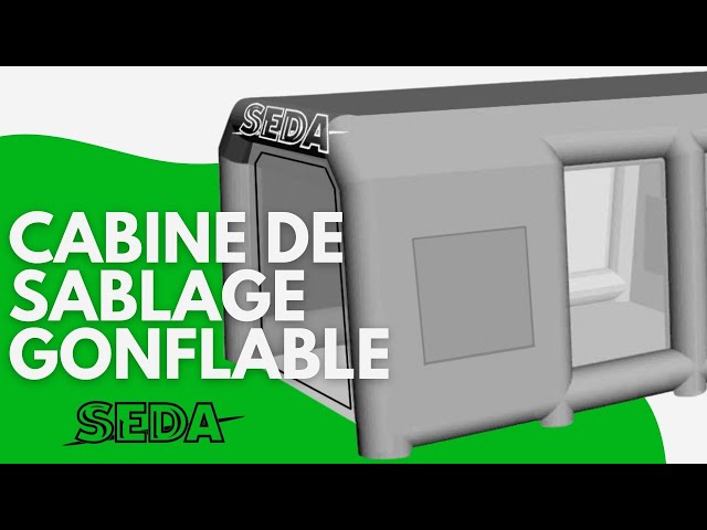 Cabine de peinture gonflable pour extérieur SELLERPRO, Oxford Plus