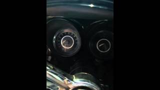 67 camaro 327 H pipe startup and running.
