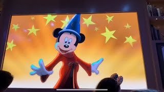 Disney Cruise ANIMATION MAGIC Show in Animator’s Palate Restaurant